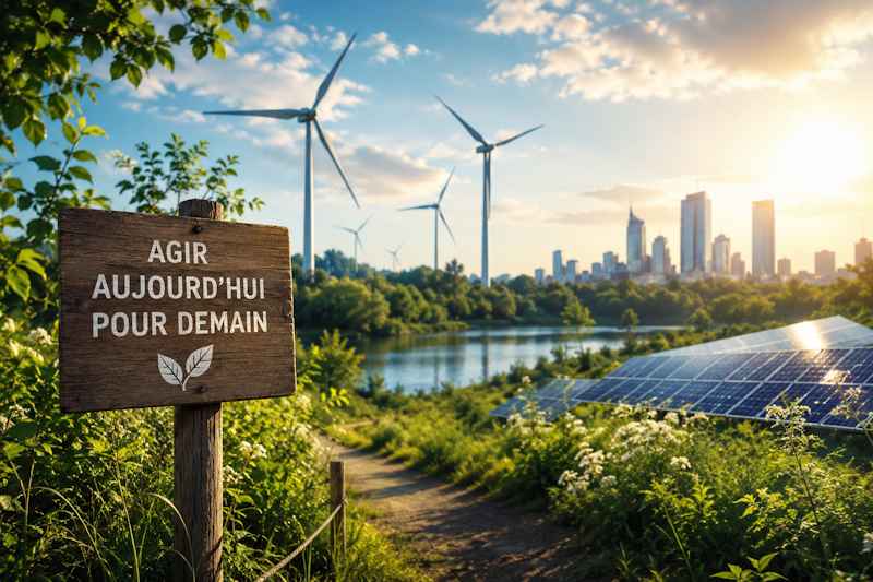 Nature, énergie renouvelable et ville durable